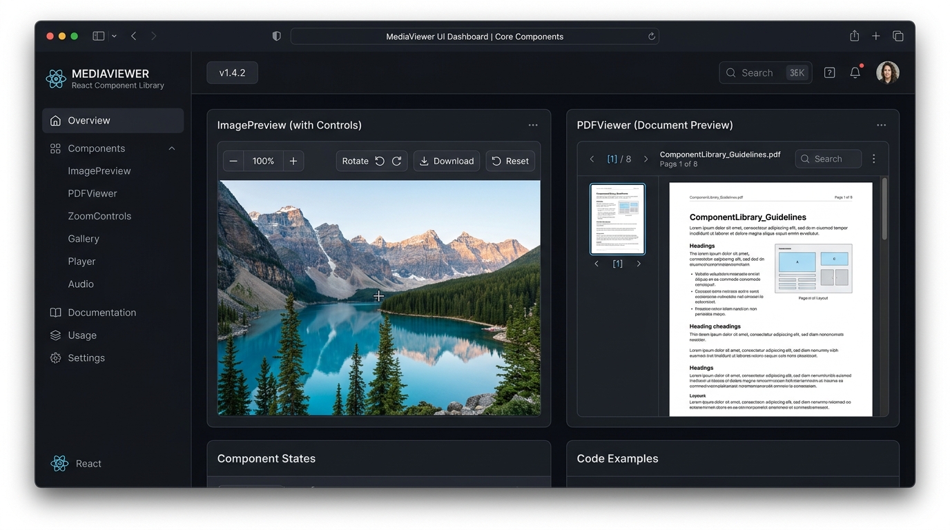 React Attachment Kit